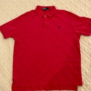 Polo by Ralph Lauren like new. Size XL. Color watermelon red.
